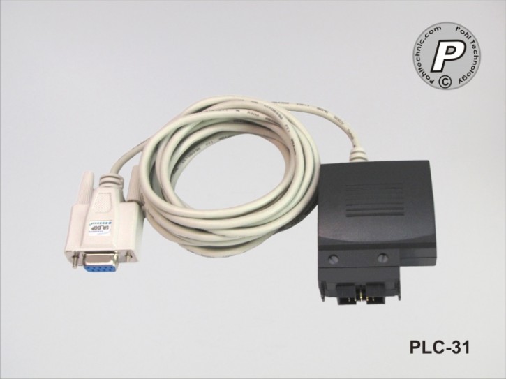 PLC-31 RS232 Datentransferkabel zwischen PC / SR-Modul