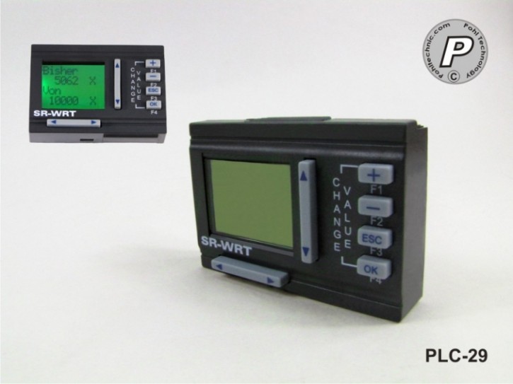 WRT-Display mit Bedienfeld für SR-Basismodule