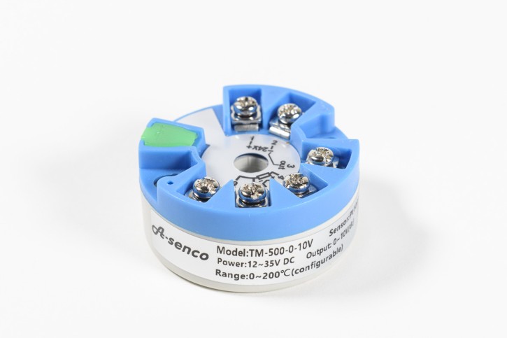 Temperaturkopftransmitter 0 - 10V